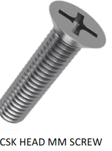 Hex & CSK Head Screws